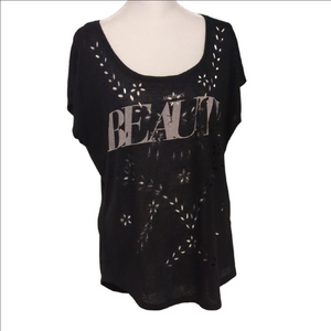 American Eagle Outfitters American Beauty Cut Out Top Large